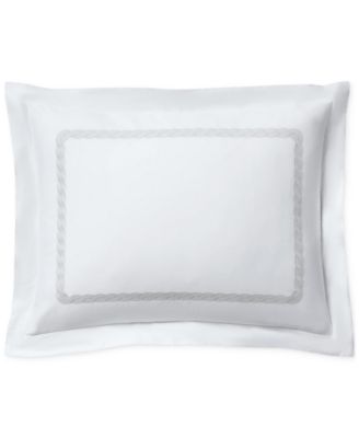 Lauren Ralph Lauren - Spencer Cable Embroidery Sham, Standard