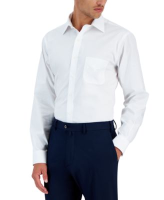 Brooks Brothers - Men's Regular Fit Non-Iron Solid Dress Shirt