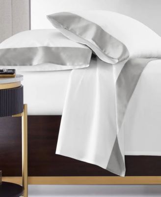 Hotel Collection - Italian Percale Sateen Cuff 4-Pc. Sheet Set, King, Created for Macy's