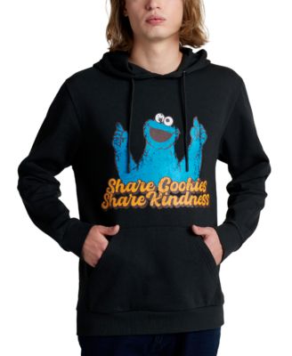 Kenneth Cole - Sesame Street Men's Slim Fit Cookie Monster Hoodie