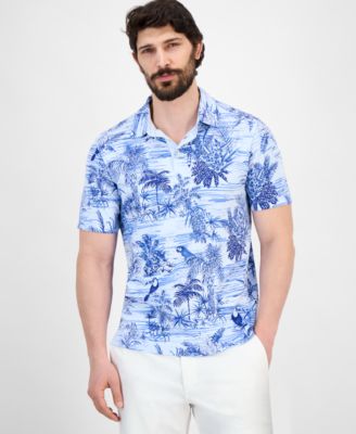 Tommy Bahama - Men's Bird Sanctuary Classic-Fit Printed Polo Shirt