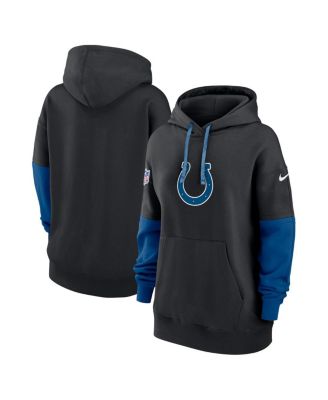 Nike - Women's Black Indianapolis Colts 2024 Sideline Essential Fleece Pullover Hoodie