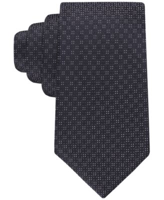 Calvin Klein - Men's Ramos Textured Geo-Pattern Tie