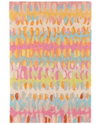Dash and Albert Rugs by Annie Selke - Paint Chip Wool DA1833 8'x10' Area Rug