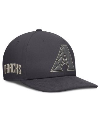 Nike - Men's Anthracite Arizona Diamondbacks Statement Pro Snapback Hat