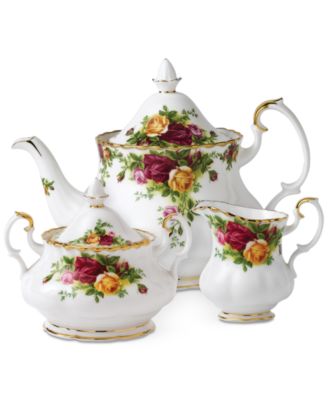 Royal Albert - Old Country Roses 3-Piece Tea Set