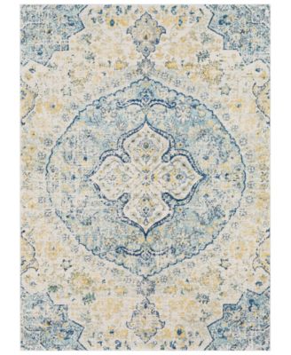 Livabliss - Harput HAP-1047 Teal 5'3" x 7'3" Area Rug