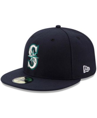 New Era - Men's Navy Seattle Mariners Authentic Collection On Field 59FIFTY Fitted Hat