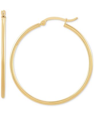 Macy's - 14k Gold Hoop Earrings