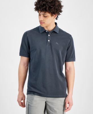 Tommy Bahama - Men's Lookout Washed Solid Short-Sleeve Polo Shirt