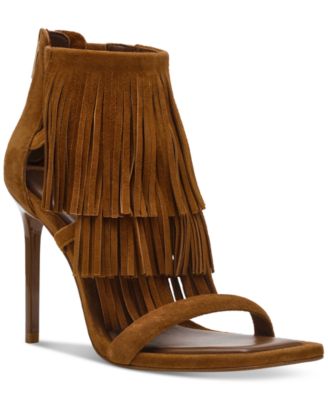 Steve Madden - Women's Fringzy Stiletto Sandals