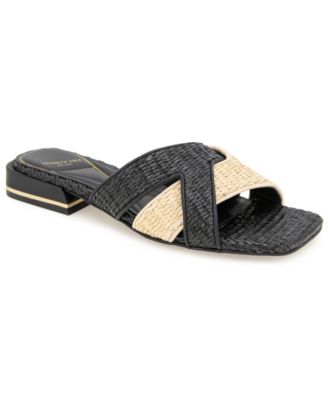 Kenneth Cole New York - Women's Issa Square Toe Flat Sandals