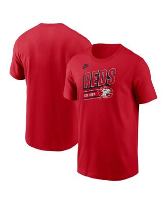 Nike - Men's Red Cincinnati Reds Cooperstown Collection Retro T-Shirt
