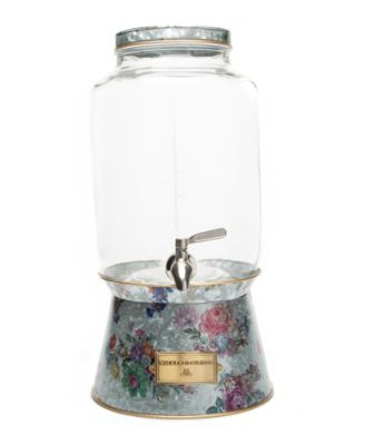 MacKenzie-Childs - Flower Market Galvanized Beverage Dispenser