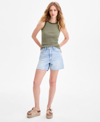 Levi's - Women's Cotton Cinch-Waist Denim Shorts