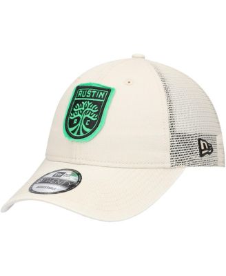 New Era - Men's Tan Austin FC Game Day 9TWENTY Adjustable Trucker Hat