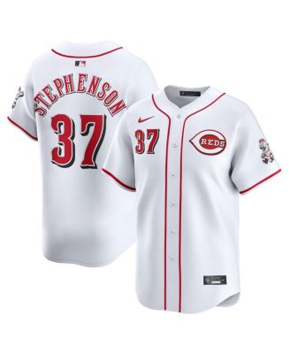 Nike - Men's Tyler Stephenson White Cincinnati Reds Home Limited Player Jersey