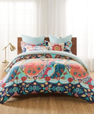 Levtex - Home Jules Reversible 3-Pc. Comforter Set, King/Cal King