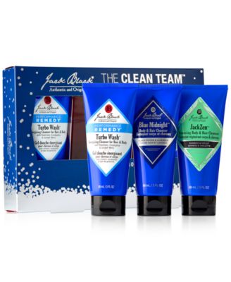 Jack Black - 3-Pc. The Clean Team Body & Hair Cleanser Set