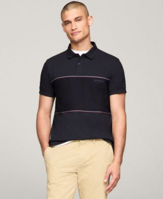 Tommy Hilfiger - Men's Regular-Fit Global Stripe Polo Shirt