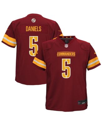 Nike - Toddler Jayden Daniels Burgundy Washington Commanders Game Jersey