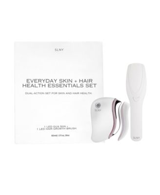 Solaris Laboratories NY - Solaris Laboratories LED Hairbrush And LED Gua Sha Skin Hair Health Set