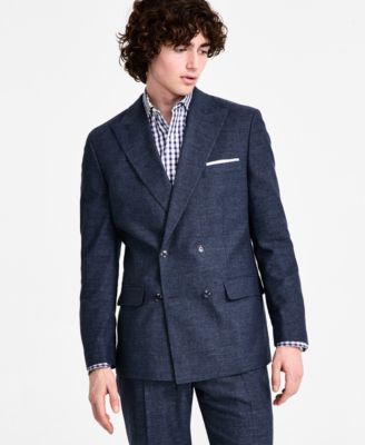 Tommy Hilfiger - Men's Modern Fit Double Breasted Suit Jacket