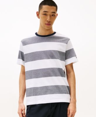 Tommy Hilfiger - Men's Regular-Fit Stripe T-Shirt