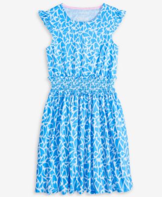 Epic Threads - Big Girls Heart Smocked Jersey Cotton Dress