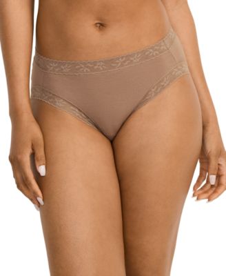 Jockey - Women's High-Cut Lace Trimmed Brief Underwear
