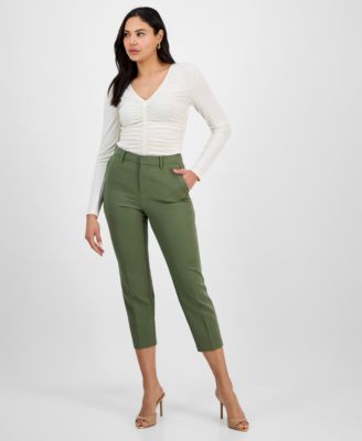 I.N.C. International Concepts - Women's Slim Cropped Trousers
