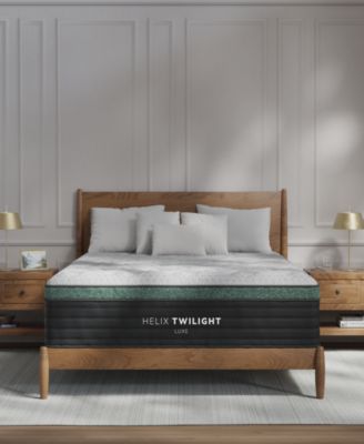 Brooklyn Bedding - Helix Twilight Luxe 13.5" Firm Euro Pillow Top Mattress - Queen