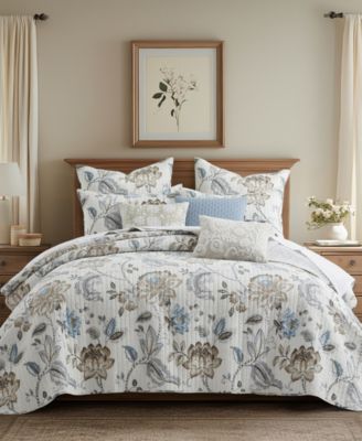 Levtex - Maileen Reversible 3-Pc. Quilt Set, Full/Queen