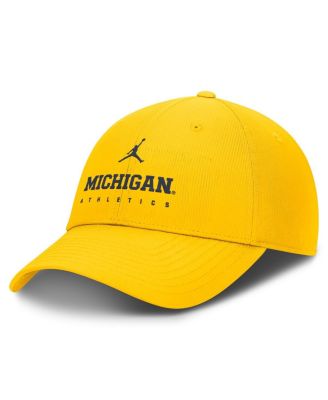 Jordan - Men's Maize Michigan Wolverines Club Performance Adjustable Hat
