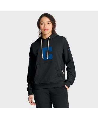 Nike - Women's Black Indianapolis Colts Alternate Logo Sideline Standard Issue Dri-FIT Hoodie