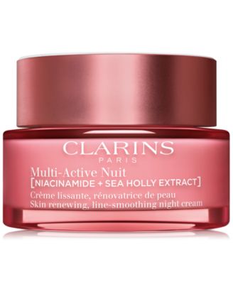 Clarins - Multi-Active Night Moisturizer For Lines, Pores & Glow With Niacinamide, 1.7 oz.