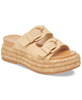 Dolce Vita - Women's Witny Double-Buckle Footbed Sandals