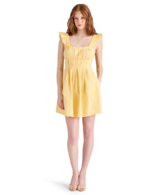 Steve Madden - Women's Harmony Cotton Pleated Dress