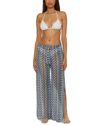 Becca - Women's Sundown Crochet Split-Leg Cover-up