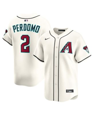 Nike - Men's Geraldo Perdomo Cream Arizona Diamondbacks Alternate Limited Player Jersey