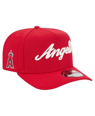 New Era - Men's Red Los Angeles Angels Local Play A-Frame 9FIFTY Snapback Hat