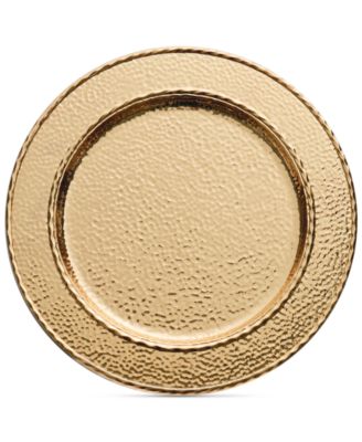 Michael Aram - Hammertone Gold-Tone Charger/Platter