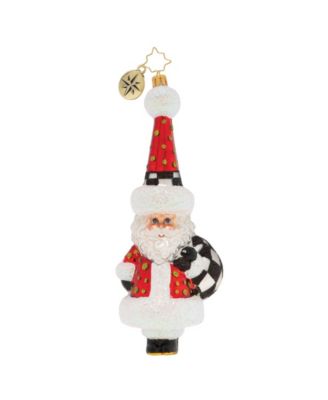 Christopher Radko - hand crafted European glass Christmas ornament