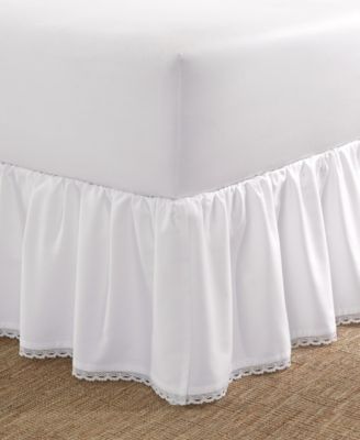 Laura Ashley - Crochet Ruffle Queen Bedskirt