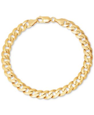 Macy's - Men's Curb Link Bracelet