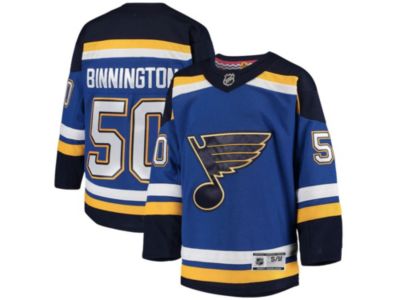 Authentic NHL Apparel - Youth St. Louis Blues Player Replica Jersey - Jordan Binnington