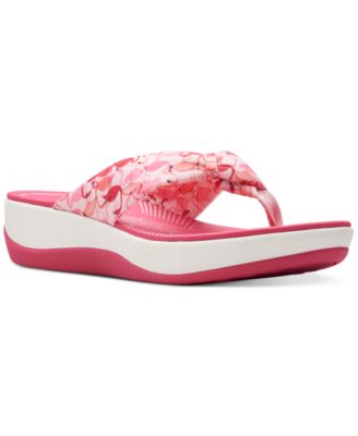 Clarks - Women's Arla Glison Slip-On Platform Wedge Sandals