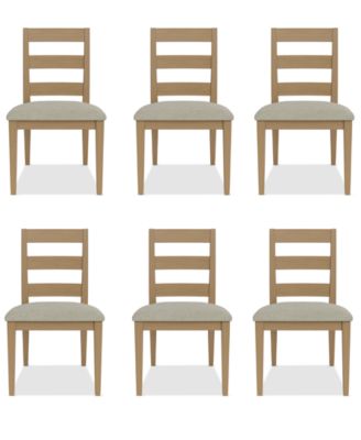 Furniture - Davie 6 Pc. Ladder Side Chair Set
