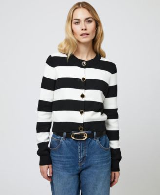 French Connection - Women's Nyrobi Striped Cardigan