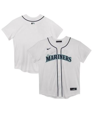 Nike - Preschool White Seattle Mariners Home Game Jersey